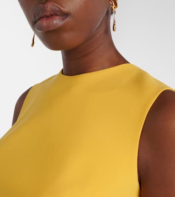 Wool-blend crop top | Carolina Herrera