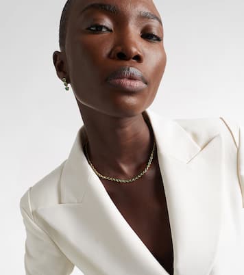 Choker en or 18 ct et émeraudes | Anita Ko