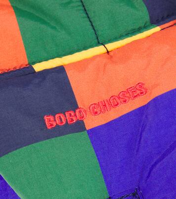 Multicolor Tiles trapper hat | Bobo Choses