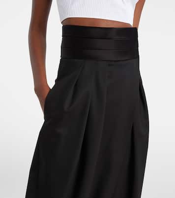 Wool wide-leg pants | Alaïa