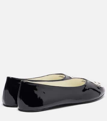 Ballerines Reva en cuir verni | Tory Burch