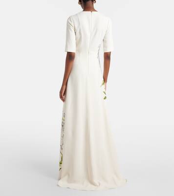 Floral gown | Monique Lhuillier