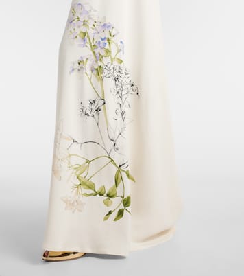 Floral gown | Monique Lhuillier