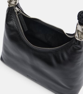 Schultertasche Cuff aus Leder | Staud