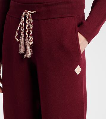 Knitted cotton-blend sweatpants | The Upside