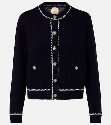 Wool and cashmere cardigan | Jardin des Orangers