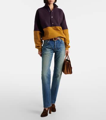 Loafer-Pumps Le Loafer 110 aus Veloursleder | Saint Laurent