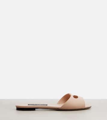 DG leather slides | Dolce&Gabbana