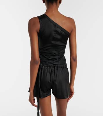 Ziggy one-shoulder jersey top | Rick Owens