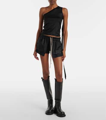 Ziggy one-shoulder jersey top | Rick Owens