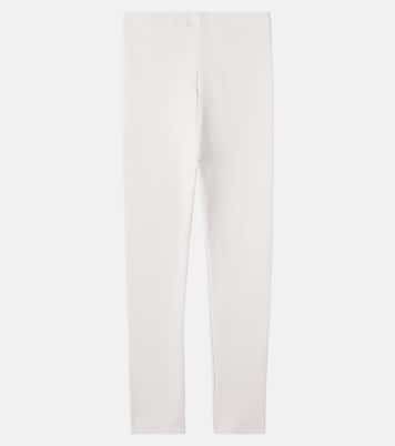 Legging Soenie brodé en coton mélangé | Donsje