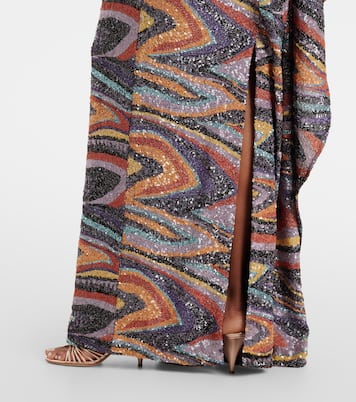 Robe Jasmine mit Pailletten | Taller Marmo