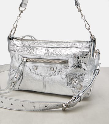 Borsa Le City Moto Mini in pelle metallizzata | Balenciaga