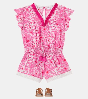 Bedruckter Playsuit Sasha | Poupette St Barth Kids