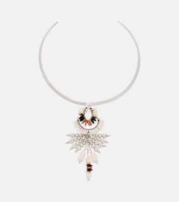 Lyna beaded pendant necklace | Isabel Marant