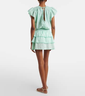 Jess embroidered cotton minidress | Melissa Odabash