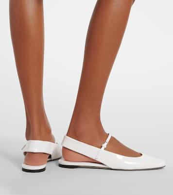 Ballerines Mary Jane en cuir verni | Toteme