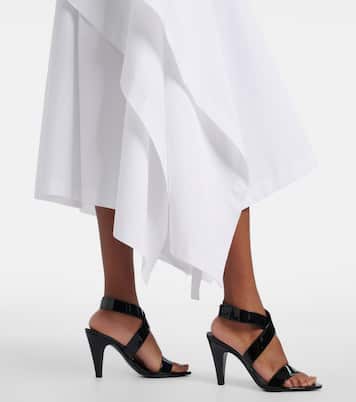 Midikleid aus Baumwollpopeline | Alaïa