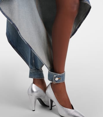 Jeans tapered drapeados | Alaïa