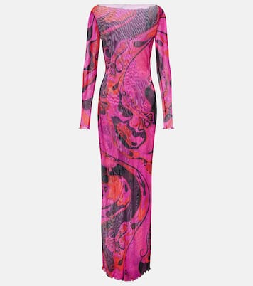 Maxikleid Orchidee aus Tüll | Pucci