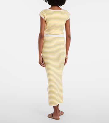 Ari striped pencil skirt | Posse