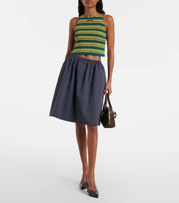 Top aus Rippstrick | Miu Miu