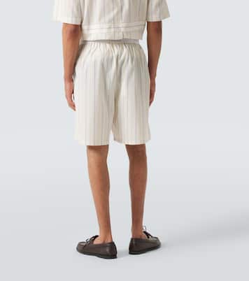 Short Edward à rayures | Calvin Klein Collection