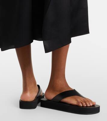 Dune leather thong sandals | The Row