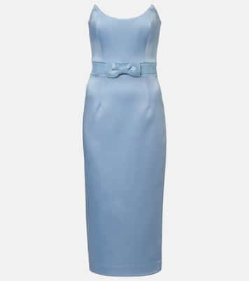 Kai embellished satin bustier dress | Rebecca Vallance