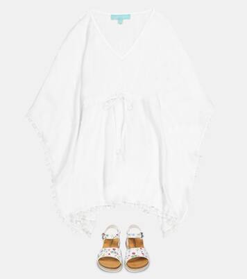 Baby Sharize embroidered kaftan | Melissa Odabash Kids