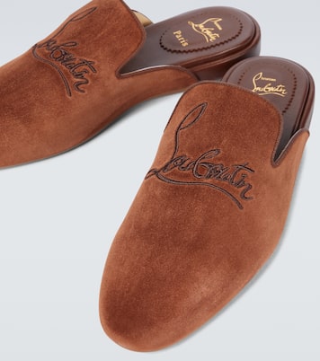 Mules Navy Coolito Flat | Christian Louboutin