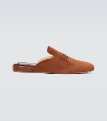 Mules Navy Coolito Flat | Christian Louboutin