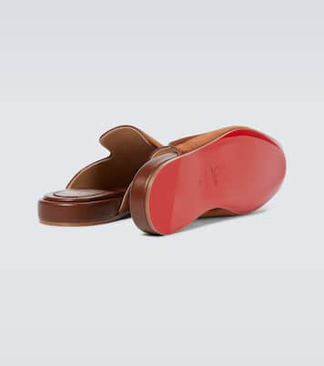 Mules Navy Coolito Flat | Christian Louboutin