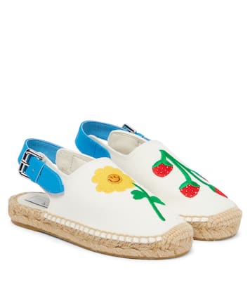 Embroidered buckled espadrilles | Stella McCartney Kids