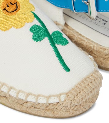 Embroidered buckled espadrilles | Stella McCartney Kids