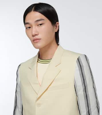 Malick cotton and linen blazer | Wales Bonner
