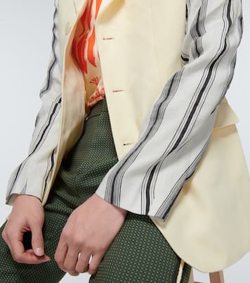 Malick cotton and linen blazer | Wales Bonner