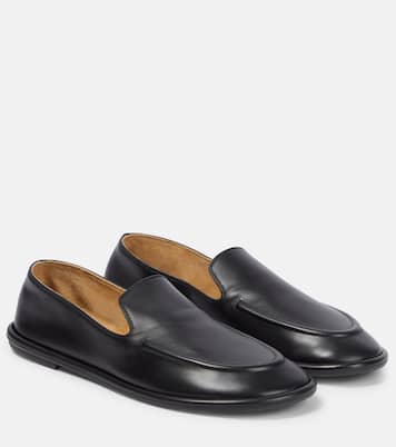 Canal leather loafers | The Row