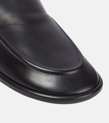 Canal leather loafers | The Row