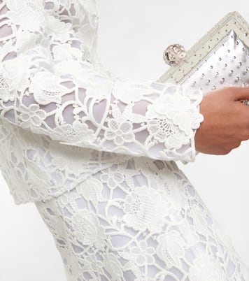 Single-breasted macramé lace jacket | Giambattista Valli