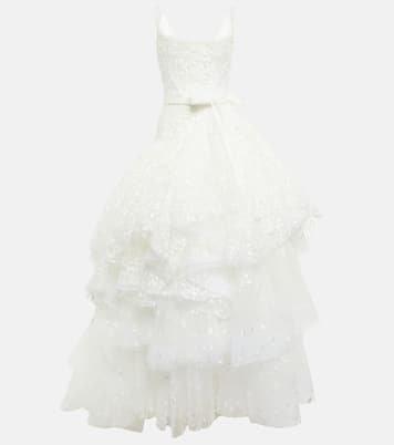 Bridal Bestickte Robe Princess aus Tüll | Vivienne Westwood
