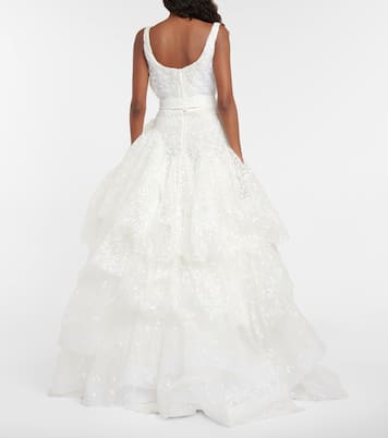 Bridal Bestickte Robe Princess aus Tüll | Vivienne Westwood