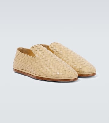 Intrecciato leather loafers | Bottega Veneta