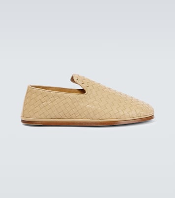 Intrecciato leather loafers | Bottega Veneta