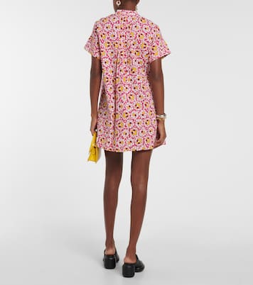 Fiona printed cotton minidress | Diane von Furstenberg
