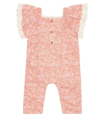 Baby Irene floral cotton romper | Louise Misha