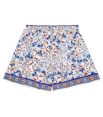 Cindy floral shorts | Poupette St Barth Kids