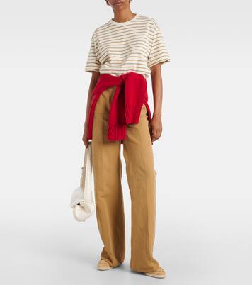 Slippers Charms Walk aus Veloursleder | Loro Piana