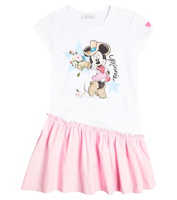 Robe Abito Free Time en coton mélangé | Monnalisa