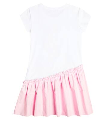 Robe Abito Free Time en coton mélangé | Monnalisa